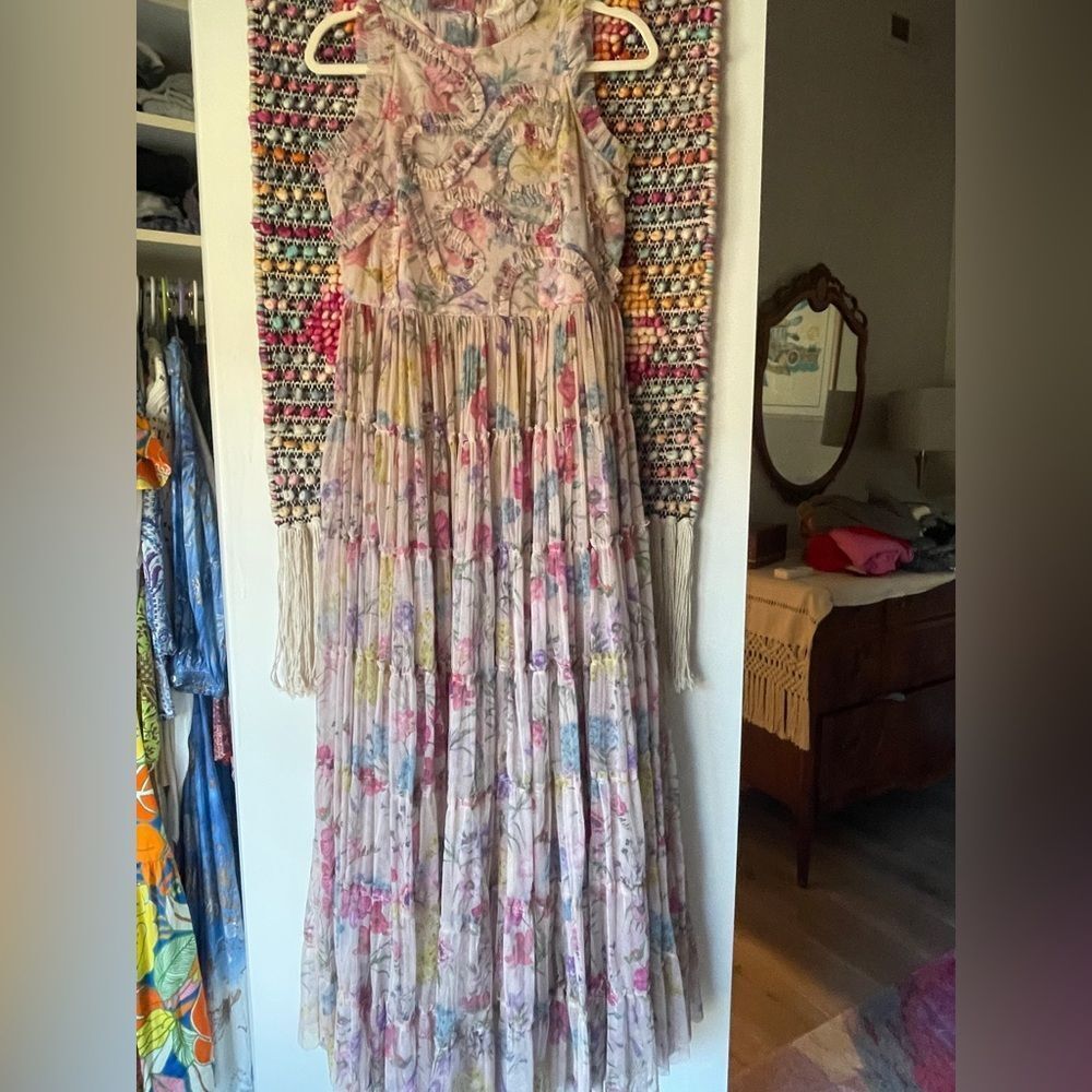 Floral Sleeveless Maxi Dress